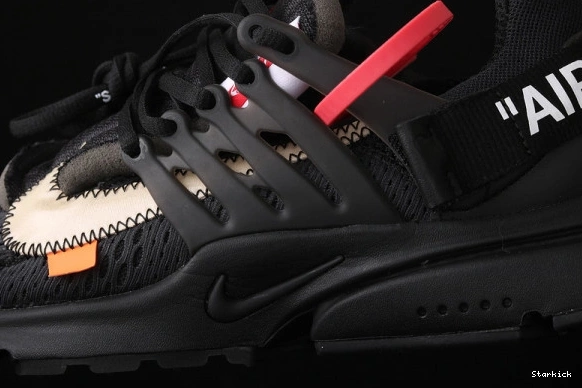x O-W Black Air AA3830-002 Nike Presto 0220